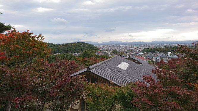 今日の「国府もみじ園」。心が落ち着きました（画像をクリックして拡大）