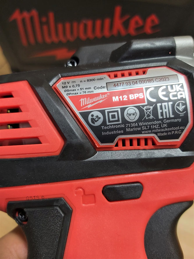 Milwaukee M12 BPS-421X