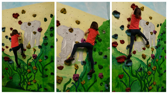 Unsere Große in der Boulderwelt Frankfurt (am Main)