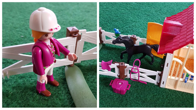 Playmobil Stallbox für den Reiterhof unserer Kleinen