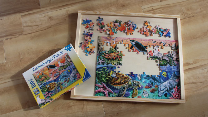 Ein Ozean-Puzzle von Ravensburger