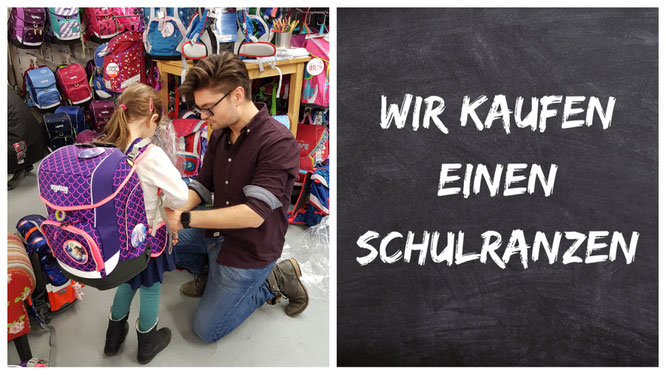 Wir kaufen einen Schulranzen: Unsere Kleine bekommt ihren Schulranzen bei einem lokalen Fachhändler