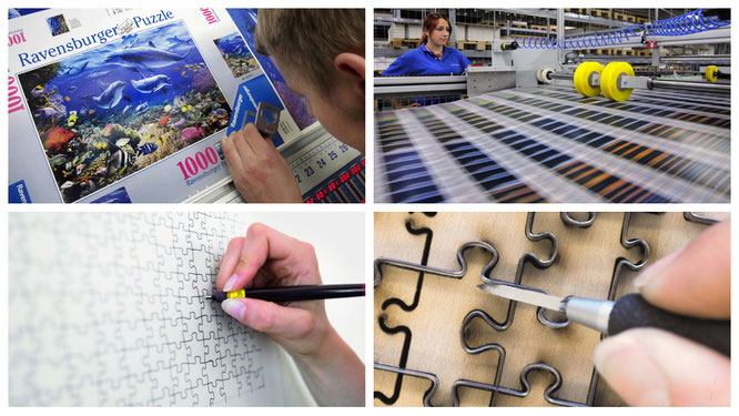 So entsteht ein Puzzle bei Ravensburger