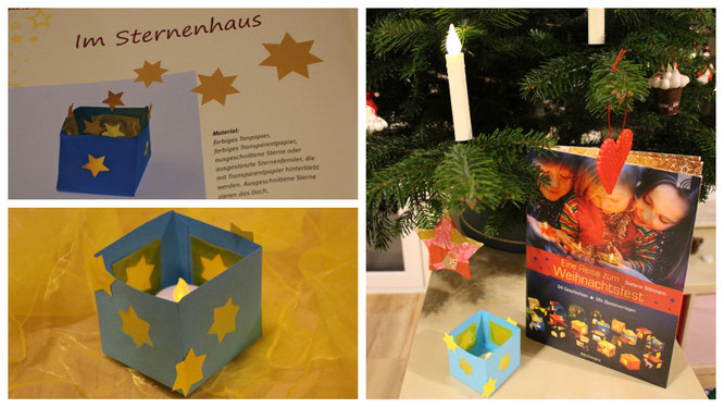 Mit dem Buch "Eine Reise zum Weihnachtsfest" baut ihr eure Lichterstadt