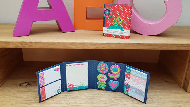 Sticky Notes "flowers & dots" aus dem Verlag moses.