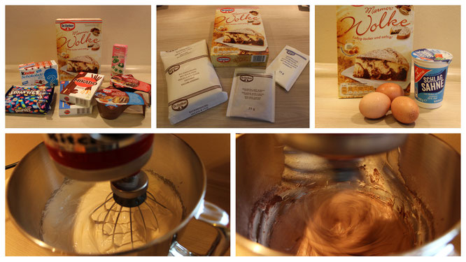 Wir backen einen Mamorkuchen