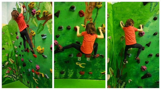 Unsere Große in der Boulderwelt Frankfurt (am Main)