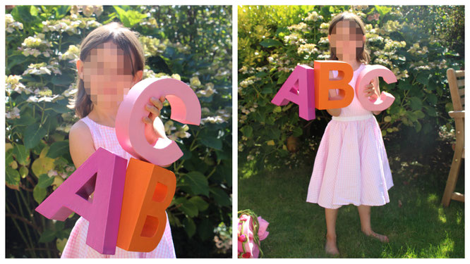 Unser Schulkind mit dem ABC