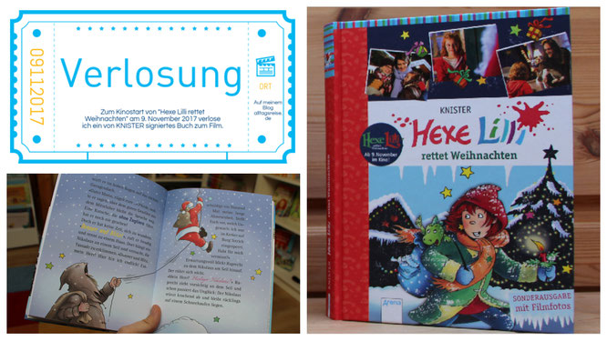 Verlosung des Buches "Hexe Lilli rettet Weihnachten"
