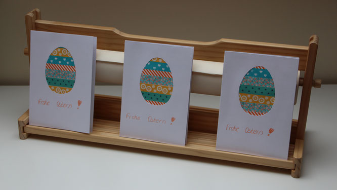 selbstgebastelte Osterkarten