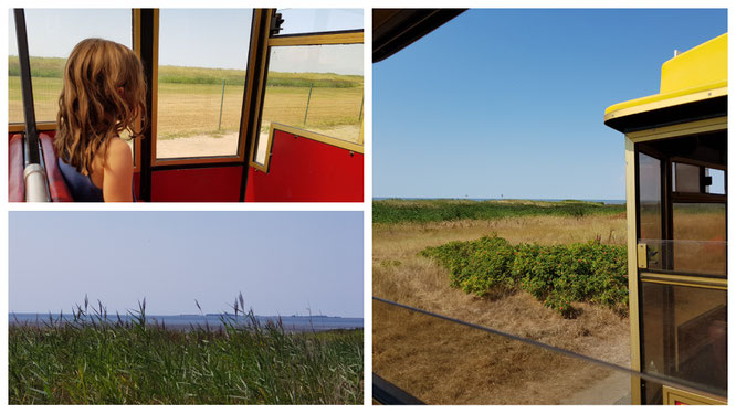 Unterwegs mit der Dünenbahn
