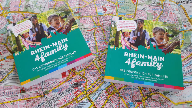 Mit den Couponbüchern "RheinMain4Family" das RheinMain-Gebiet entdecken