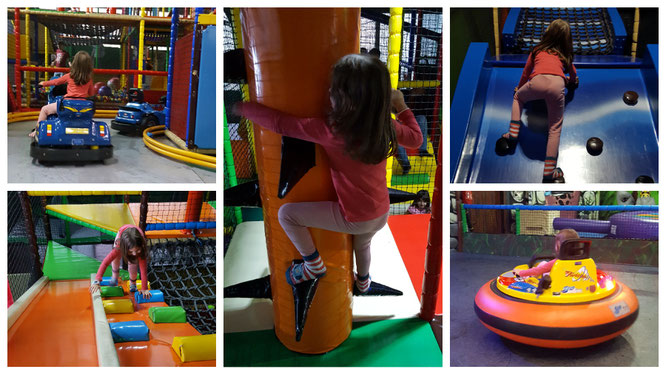 Besuch im Indoorspielplatz