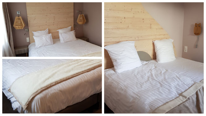 Die beiden Schlafzimmer in unserem Ferienappartement im Villages Nature Paris