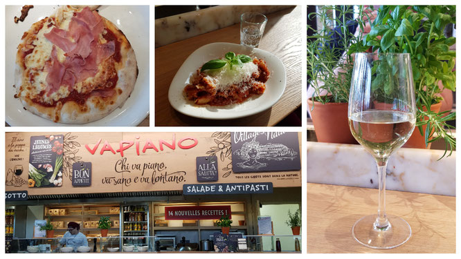 Im Vapiano im Villages Nature Paris