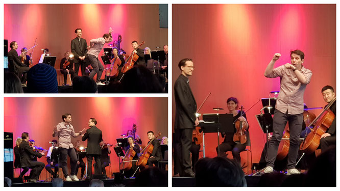 Besuch beim Sitzkissenkonzert der deutschen philharmonie merck
