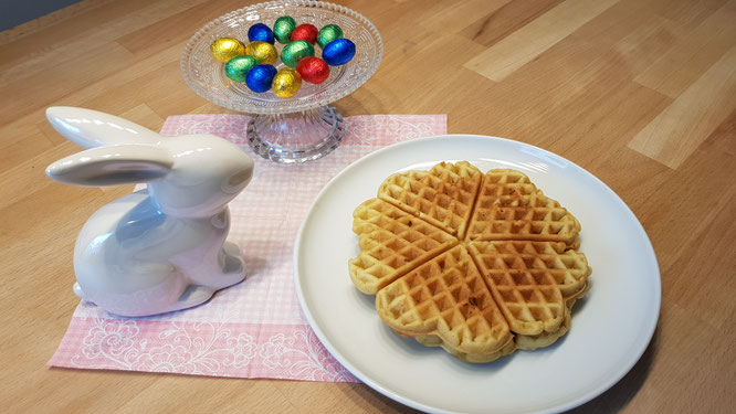 Unsere fertigen Waffeln
