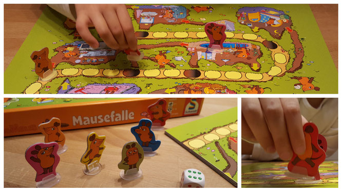 Wir spielen "Mausefalle"