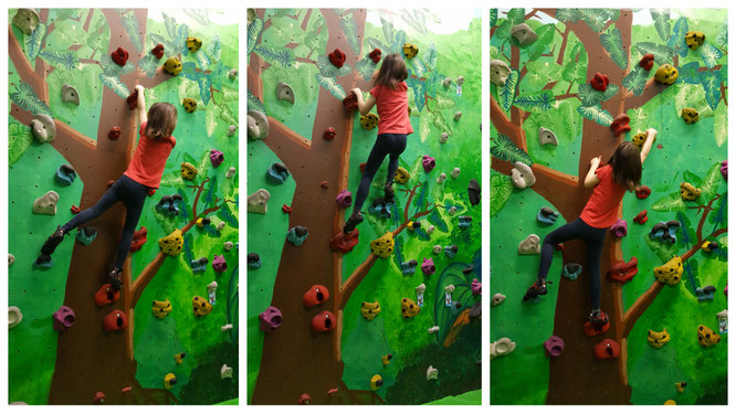 Unsere Große in der Boulderwelt Frankfurt (am Main)