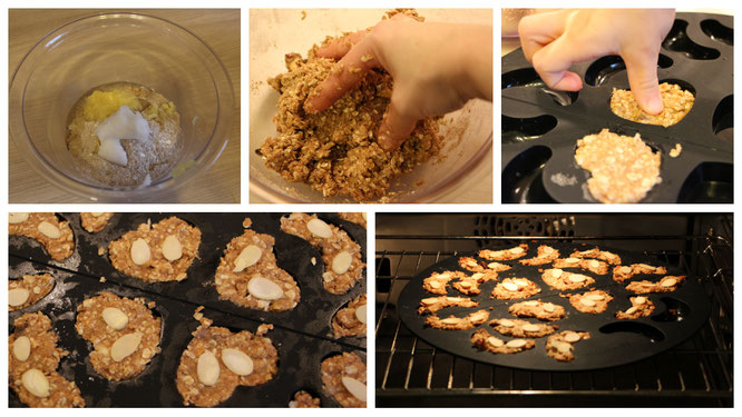 So gehen die Apfel-Zimt-Plätzchen mit der N'oats-Sorte Bratapfel von mymuesli