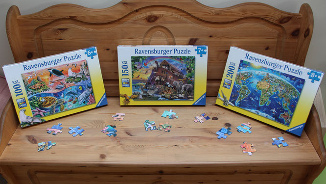 Ravensburger-Puzzle für Kinder von 6 bis 8 Jahren