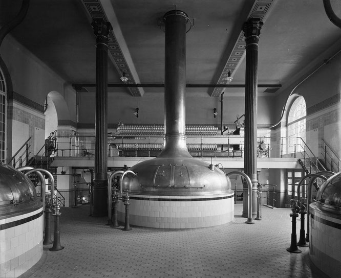 Bild: Landskron Brauerei Görlitz, Sudhaus. Foto im Bestand der Sammlung Netzwerk Industriekultur Görlitz