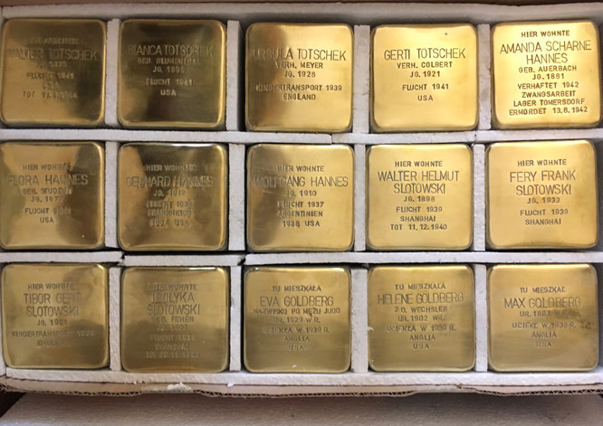 Foto Stolpersteine Görlitz-Zgorzelec / Kulturbüro Görlitz