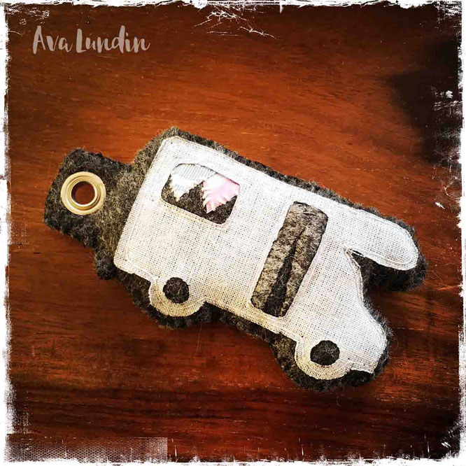 Schlüsselanhänger diy selbstgenäht
