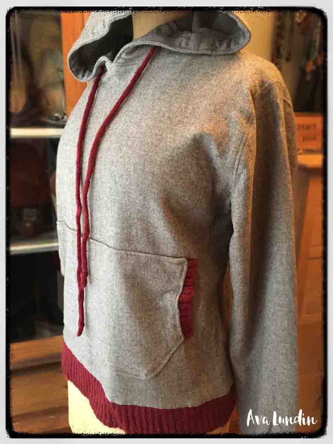 Hoodie Kapuzenpullover Wolle