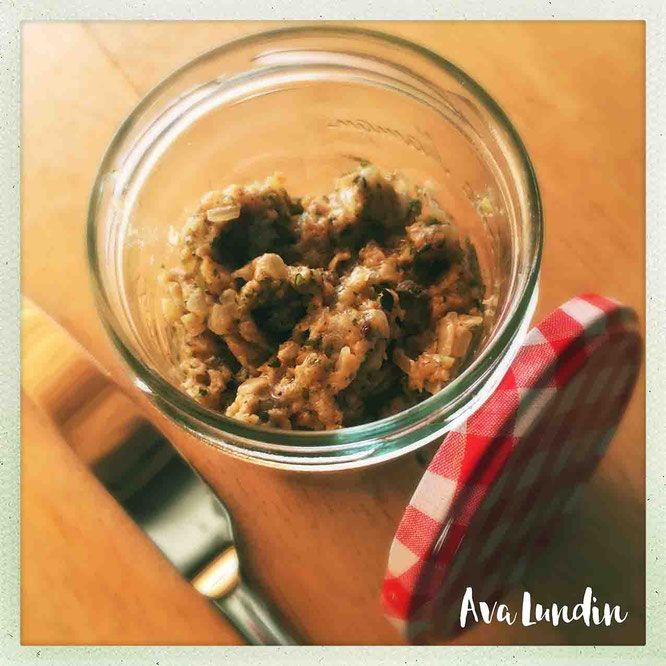 Aufstrich vegan Typ grobe Leberwurst
