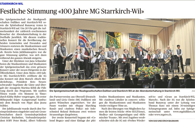 Oltner Tagblatt, 23.11.2018, S. 24