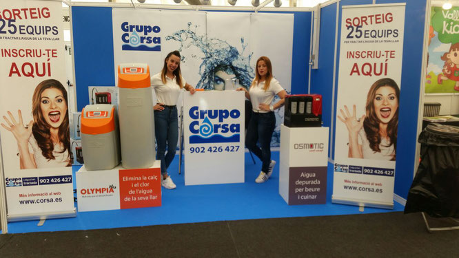 Stand 13 de Grup Corsa a la carpa multisectorial del Parc Firal de Granollers