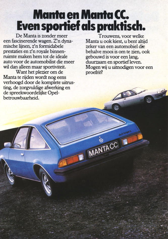 Opel Manta CC