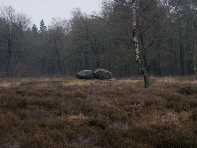familie uitje Drenthe de hunebedden bezoeken