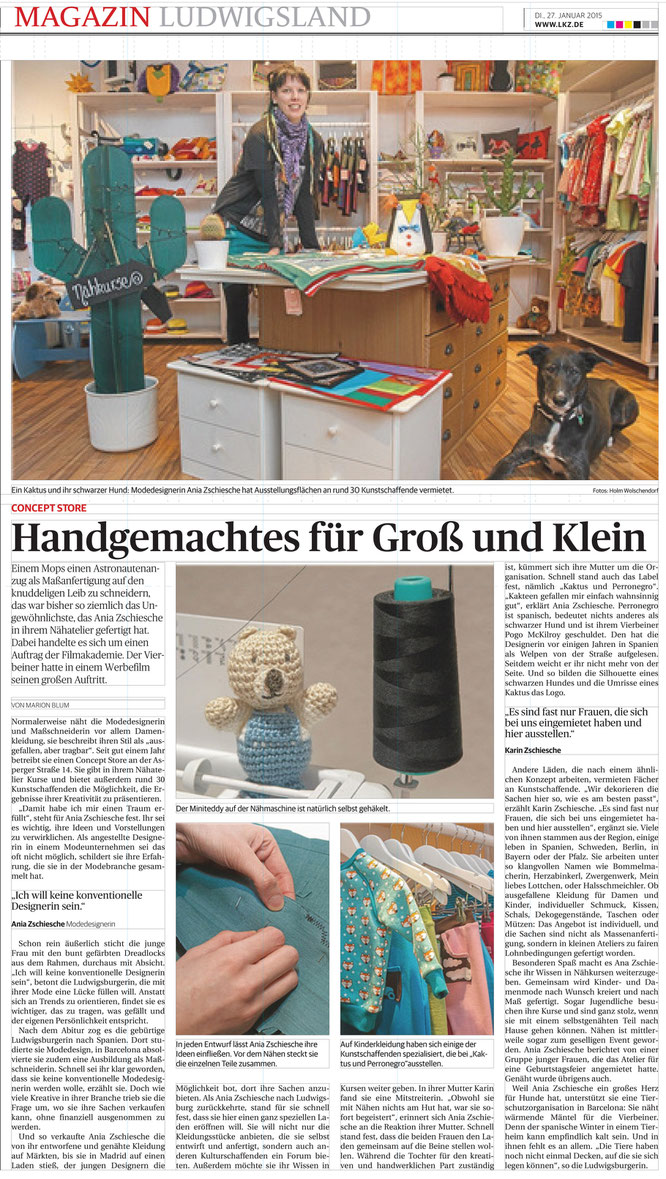Artikel zu Kaktus und Perronegro, Maßanfertigung, Kinderkleidung, in kleinen Ateliers zu fairen Lohnbedingungen, Nähkurs, Anja Zschiesche