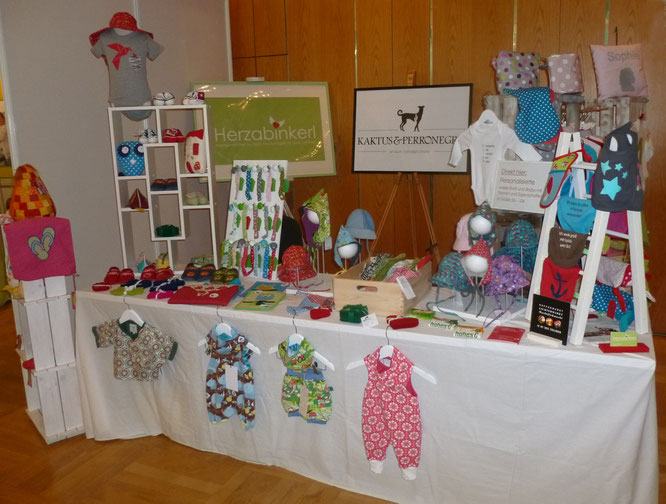 Messestand von Herzabinkerl und Kaktus& Perronegro