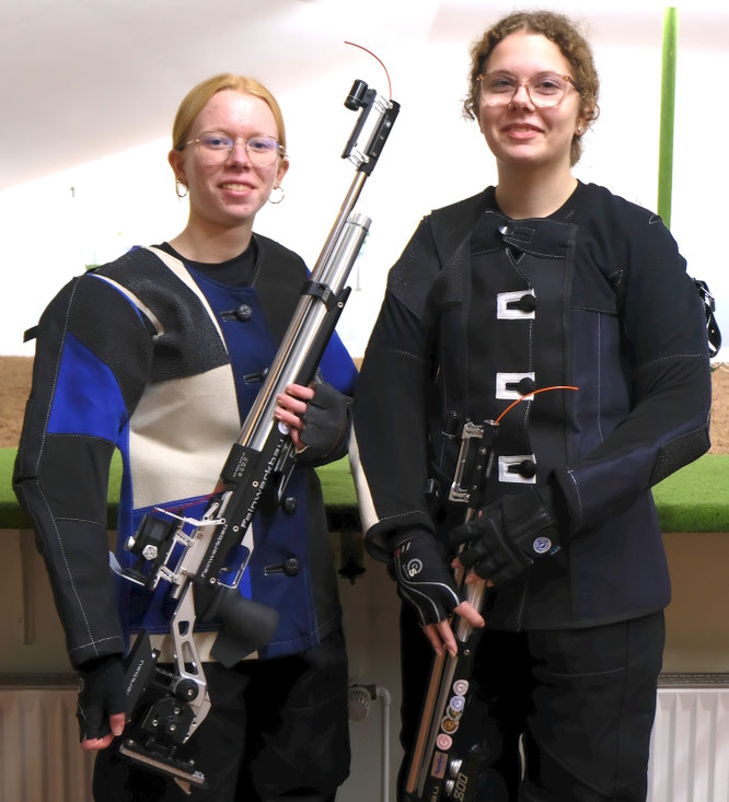 Annike und Cilina, unsere Nachwuchstalente im Team