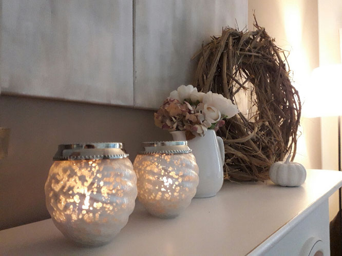 Herbstliche Kamindeko - lieblingskreations Webseite!