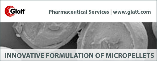 micropellets and microparticles for sustained release by glatt pharmaceutical services