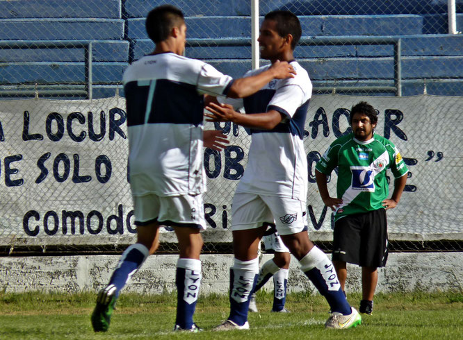 Hugo Videla anotó el segundo gol de la tarde.