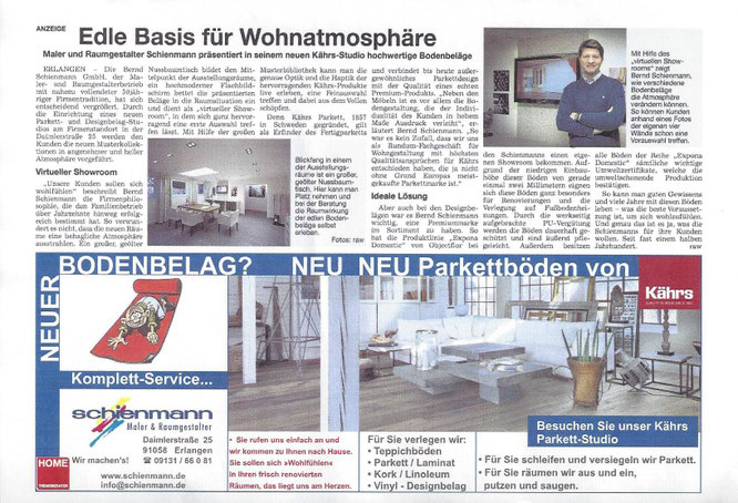 Wohnatmosphäre, Kährs Parkett, Parkettböden neu, Bodenbelag von Kährs, Parkettstudio, hochwertige Bodenbeläge bei Schienmann