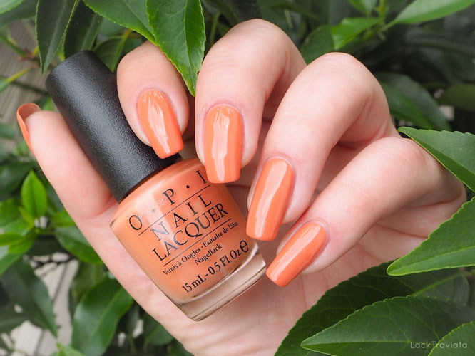 swatch OPI • Freedom of Peach • Washington D.C. Collection fall 2016