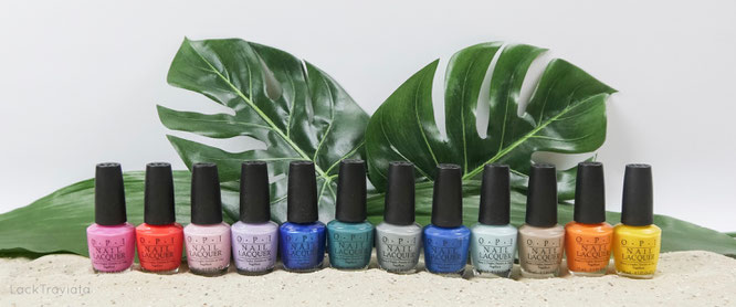 OPI • Fiji Collection • Spring / Summer 2017