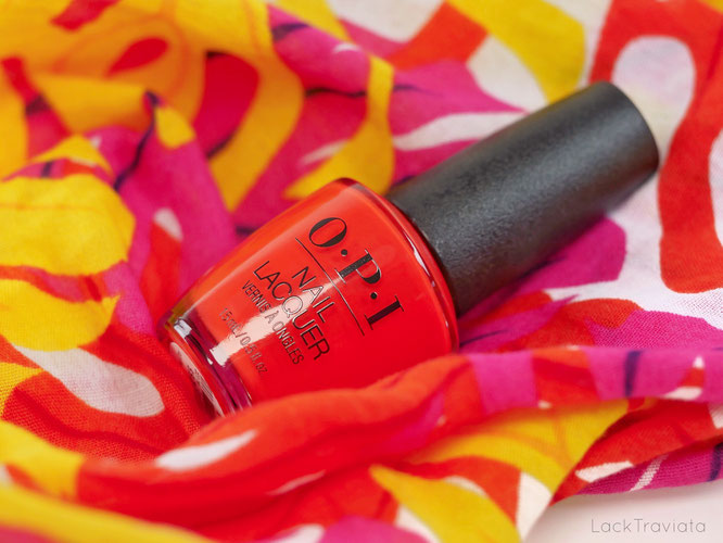 OPI • A Red-vival City (NL L22) • OPI Lisbon Collection Spring 2018