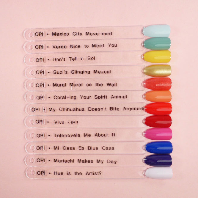 OPI • Mexico City Collection (spring/summer 2020)