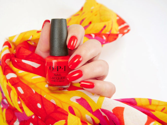 OPI • A Red-vival City (NL L22) • OPI Lisbon Collection Spring 2018