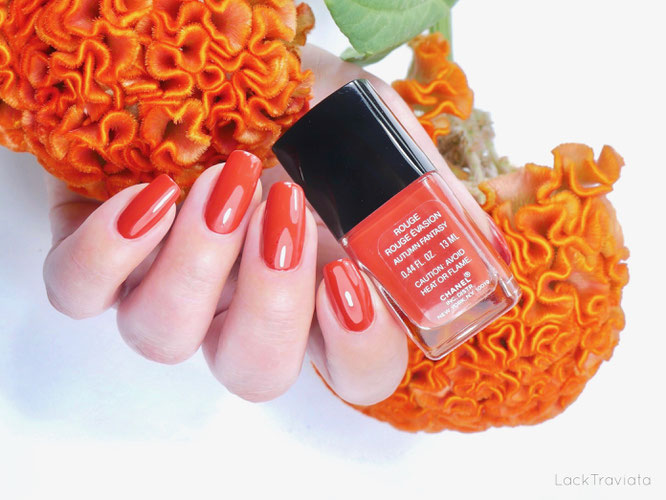 CHANEL • ROUGE ROUGE ÉVASION AUTUMN FANTASY (VERNIS LAQUE made in U.S.A.)