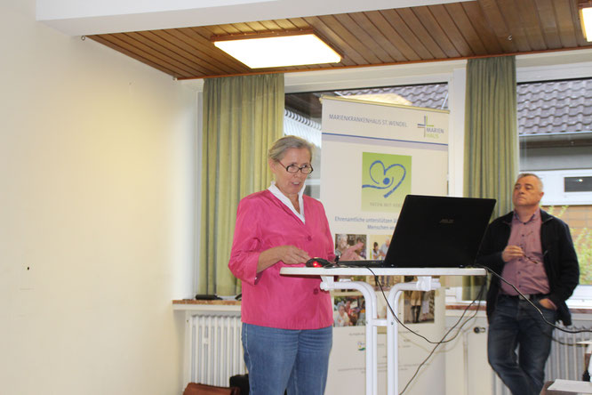 Frau M. Klein vom Pflegestützpunkt