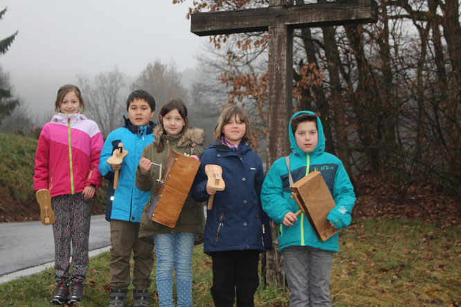 von links: Lilly, Jan, Josephine, Johanna und Tim