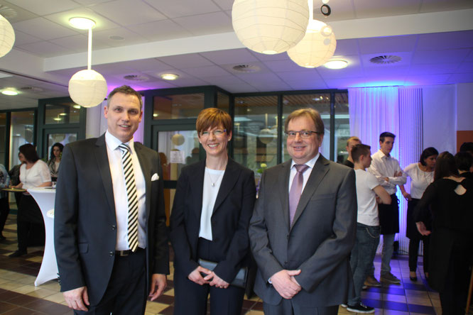 Stephan Rausch mit Frau Marianne und Michael Maurer